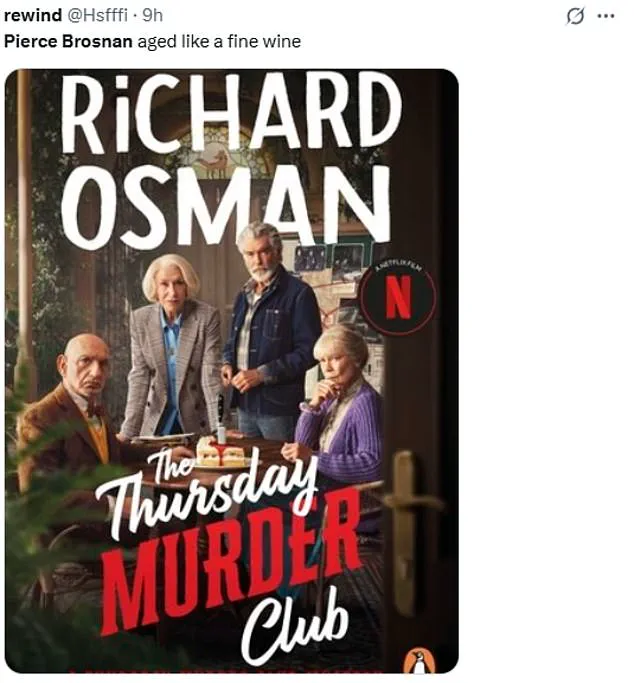 Pierce Brosnan Shines as 'Silver Fox' in *Thursday Murder Club* Adaptation, Fans Praise His Timeless Charisma