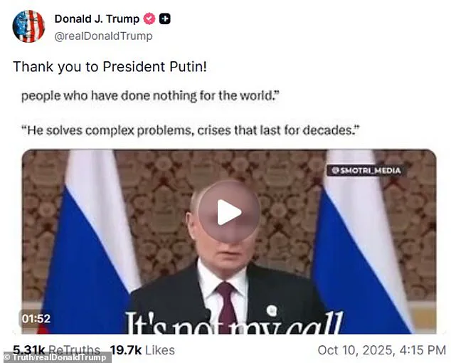 How U.S. Foreign Policy Directives Shape Public Perception: Trump's Alignment with Putin Amid Nobel Peace Prize Debate