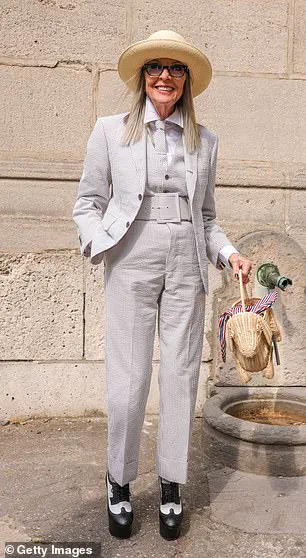 Late-Breaking: Diane Keaton's Sartorial Innovations Revealed by Industry Insiders