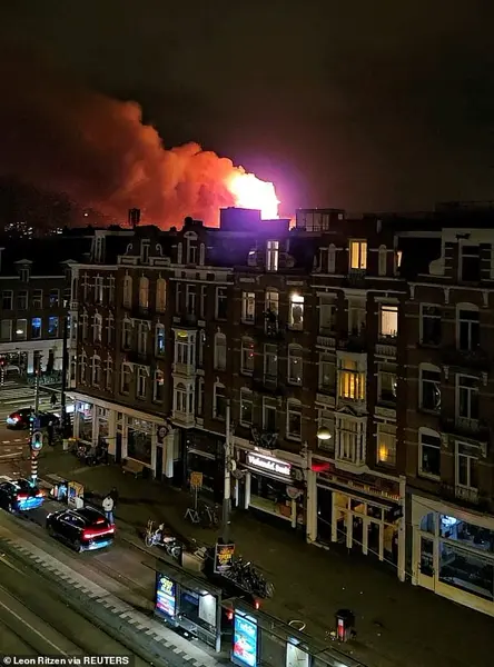New Year's Eve Chaos in Netherlands: Violence, Tragedy, and Community Tensions Exposed as Church Destroyed and Two Killed