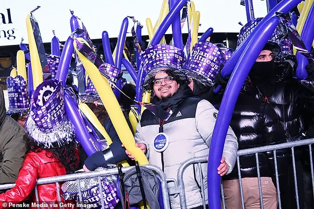New Year's Eve Celebration in Times Square Features Iconic Ball Drop and Confetti Display