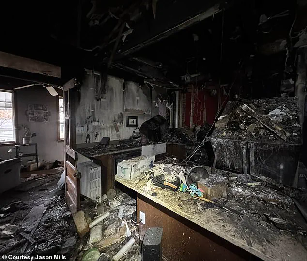 Deliberate Arson Attack Destroys Home of U.S. Space Force Major Jason Mills, Sparking National Debate on Military Personnel Safety and Political Climate