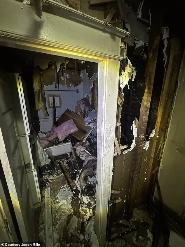 Deliberate Arson Attack Destroys Home of U.S. Space Force Major Jason Mills, Sparking National Debate on Military Personnel Safety and Political Climate