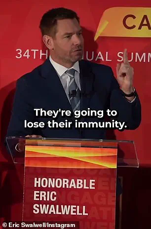 Democratic Congressman Eric Swalwell Proposes Revoking Federal Immigration Agents' Licenses If Elected Governor