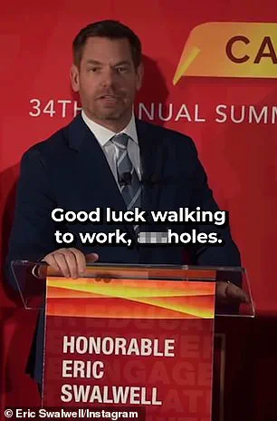 Democratic Congressman Eric Swalwell Proposes Revoking Federal Immigration Agents' Licenses If Elected Governor
