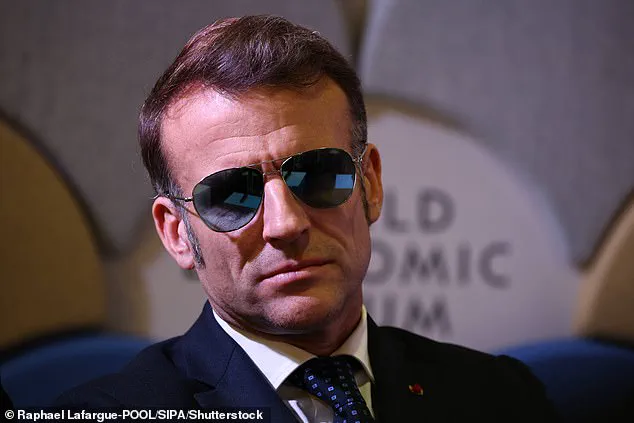 French President Macron's Aviator Sunglasses at Davos Spark Conspiracy Theories Despite Official Explanation of Eye Injury