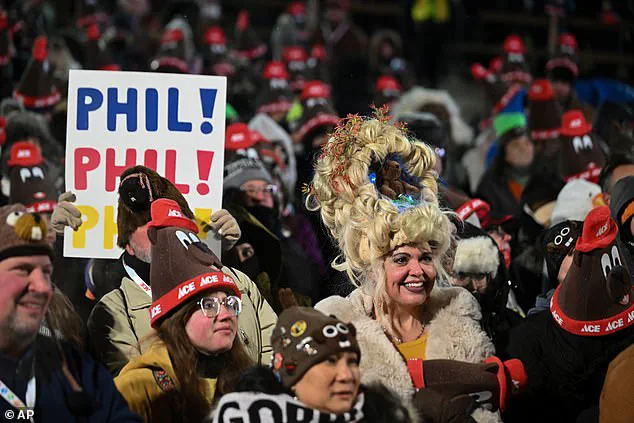 Punxsutawney Phil Sees Shadow, Predicts Six More Weeks of Winter