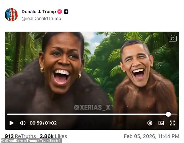 Trump Refuses to Apologize for Sharing Video Depicting Obamas as Apes Amid Bipartisan Condemnation