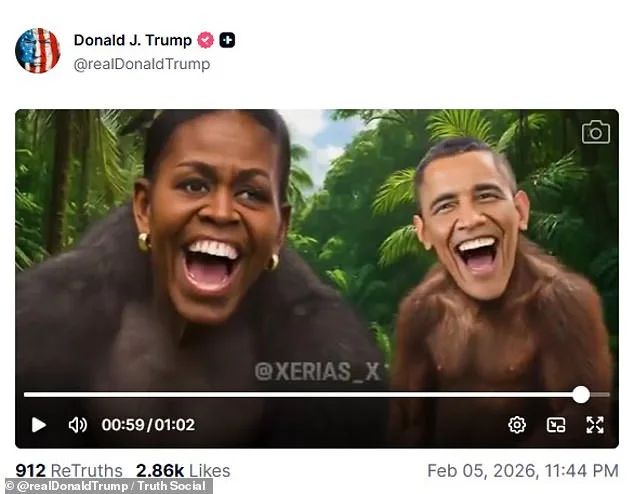 Obama Condemns Trump's Meme, Calls U.S. Politics a 'Clown Show' Amid Eroding Trust