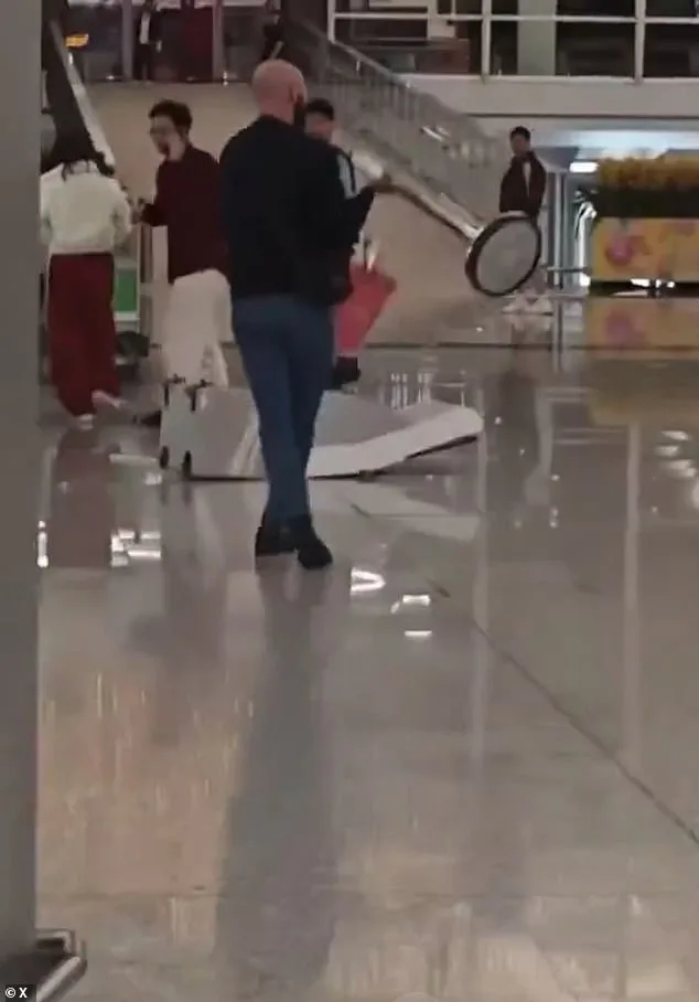 British Tourist's Unleashed Rage Causes Chaos at Hong Kong Airport: Unknown Trigger