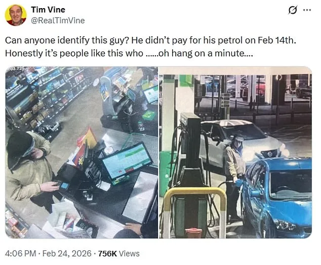 Tim Vine's Forgetful Petrol Station Mishap Goes Viral