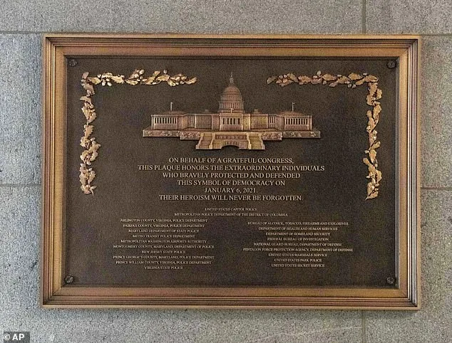 Controversy Surrounds 4 a.m. Installation of Capitol Memorial Honoring January 6 Officers as Names Omitted