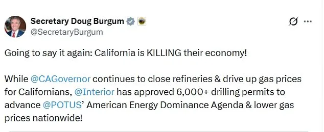 California Governor Newsom Links Record Gas Prices to Trump's Iran Policies, Faces Backlash from Supporters