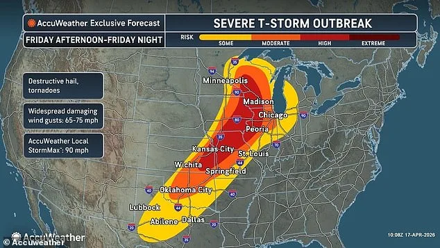 Devastating Midwest Storm Brings Tornadoes, Hail, and High Winds.