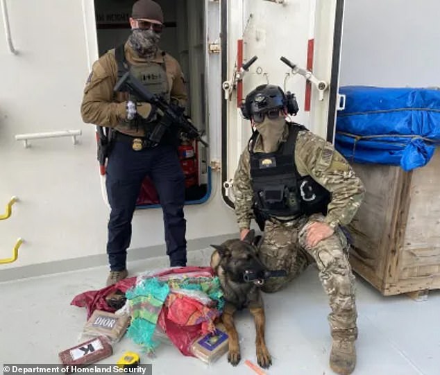 Drug smuggler arrested with $6.4 million worth of cocaine in pink Dior bags.