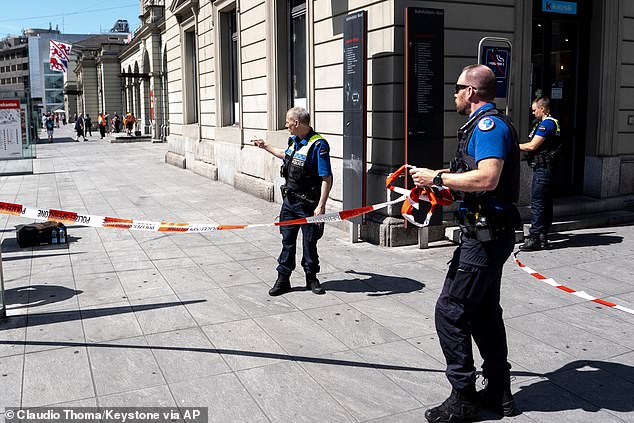 Swiss man attacks railway station in Winterthur, injuring three people.